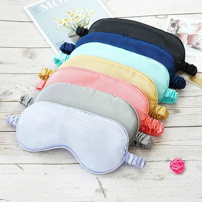 Cozy Silk Sleep Mask for Restful Nights