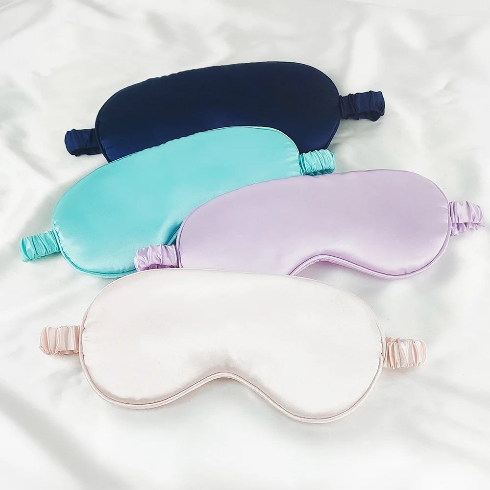 Cozy Silk Sleep Mask for Restful Nights