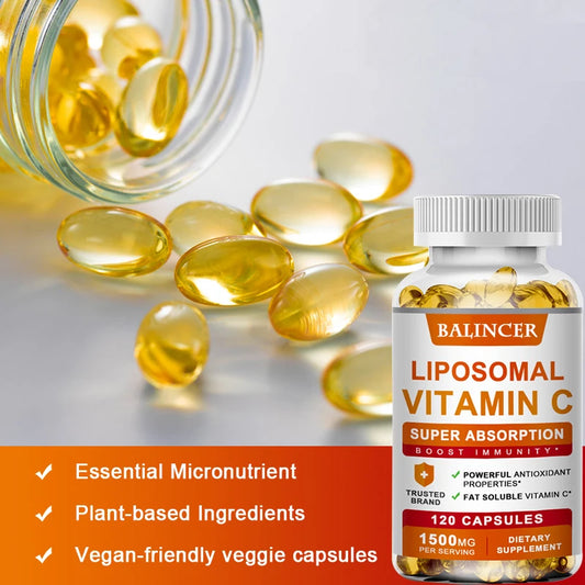 Vegan liposomal vitamin boost antioxidants
