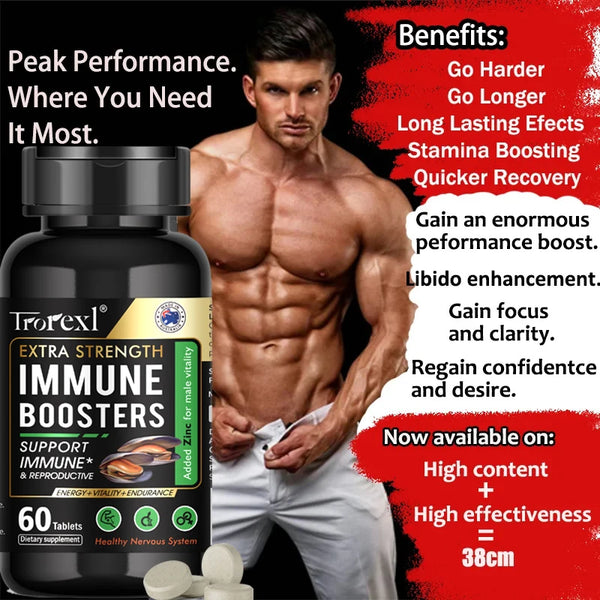 Daily male vitality boost supplement