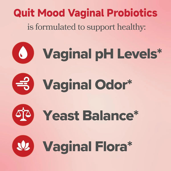 QuitMood Daily Balance Probiotic Support