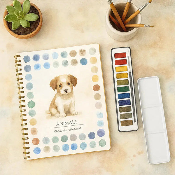 includes everything you need to create stunning watercolor masterpieces