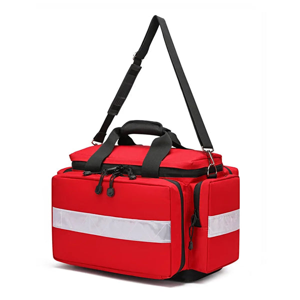 Emergency First Aid Backpack, his comprehensive first aid kit contains all the essentials